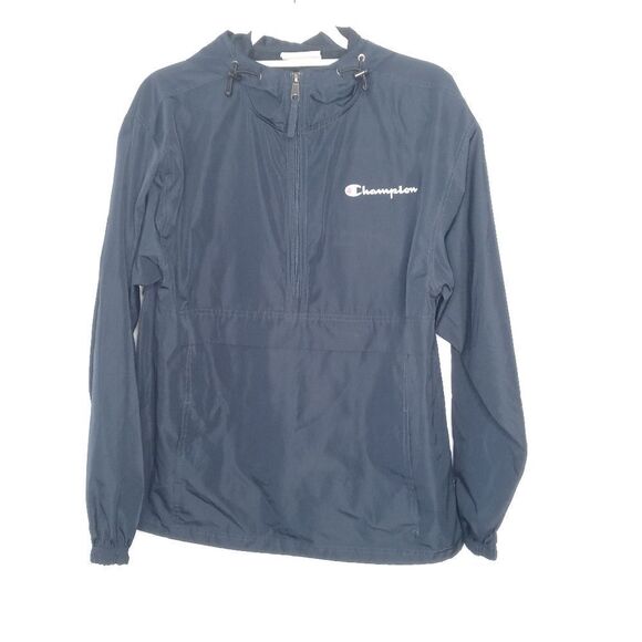 Champion navy windbreaker size small - Picture 1 of 5